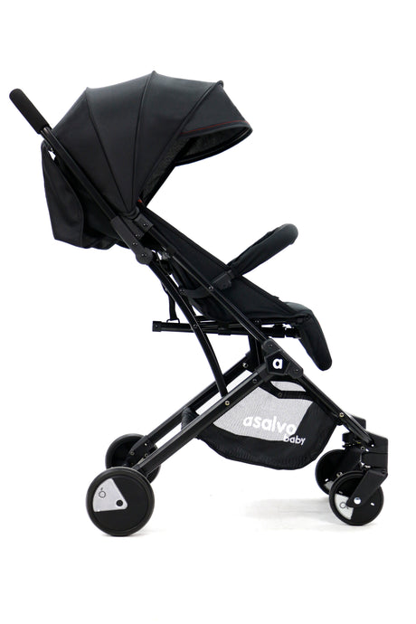 Pushchair Flight Travel+, Black/Red