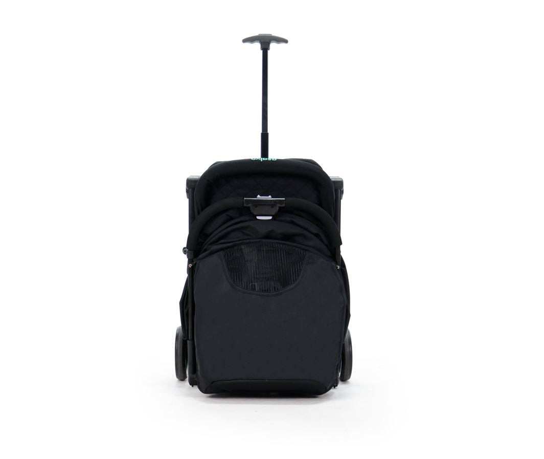 Pushchair Flight Travel+, Black/Aqua