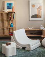 Cloud Pouffe, Cream White