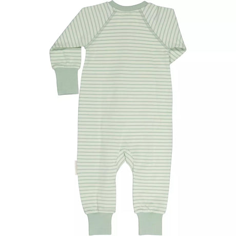 Tvåvägs-zip Pyjamas Bambu Classic Ljusgrön/Grön