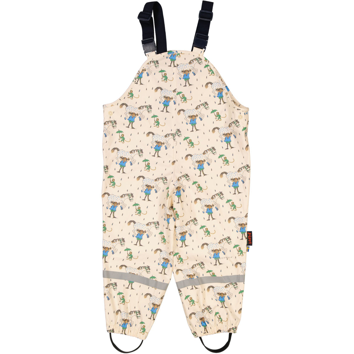 Regnset Pippi Långstrump Beige