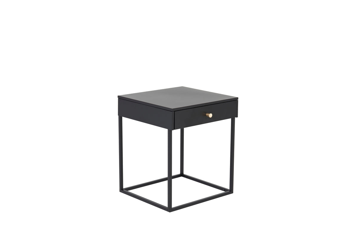BAKAL Sängbord, 43x43 Svart