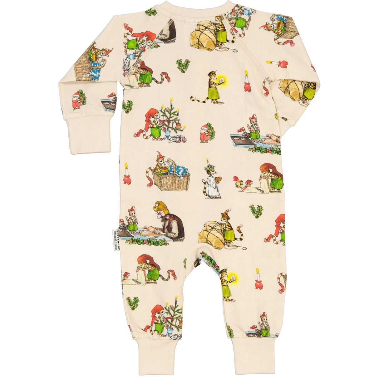 Pyjamas Pettson och Findus Jul, Beige