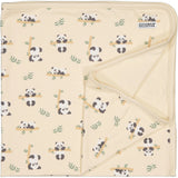 Babyfilt Bambu Panda Beige