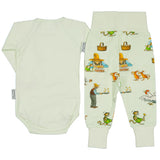 Babyset Pettson och Findus Grön