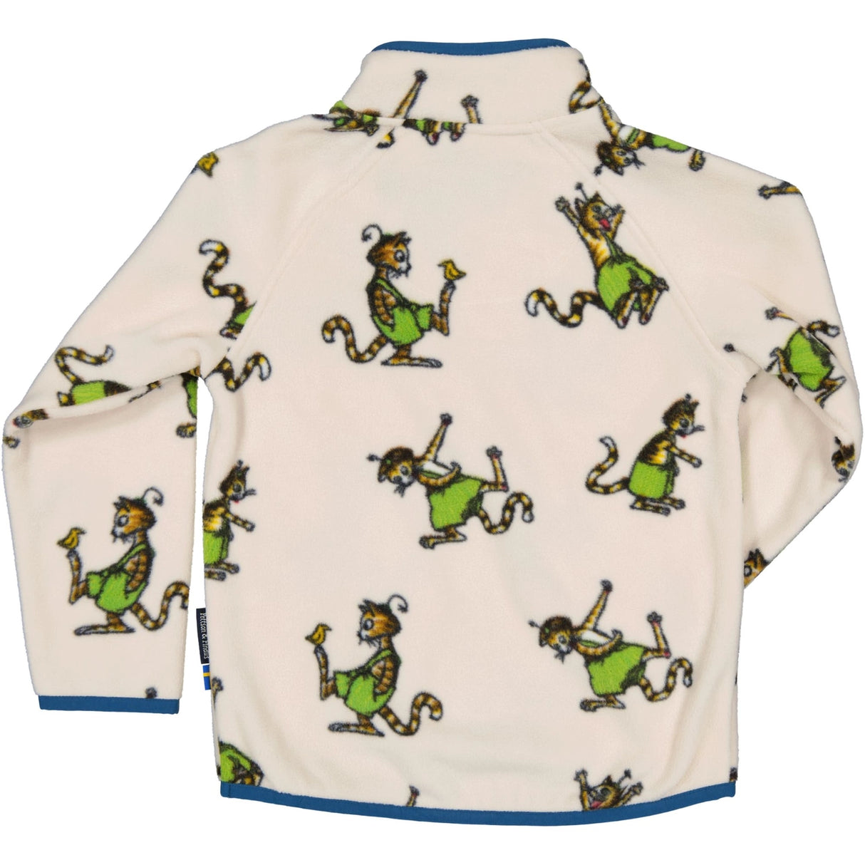 Fleecejacka Pettson och Findus Beige