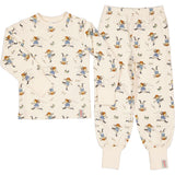 Pyjamas tvådelad Pippi Långstrump soft beige