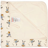 Babyfilt Pippi Långstrump soft beige