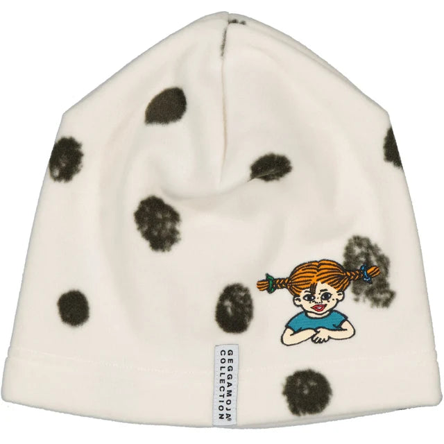 Mössa Fleecefodrad | Pippi Långstrump, Dots