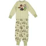 Tvådelad pyjamas | Pettson & Findus, Grön