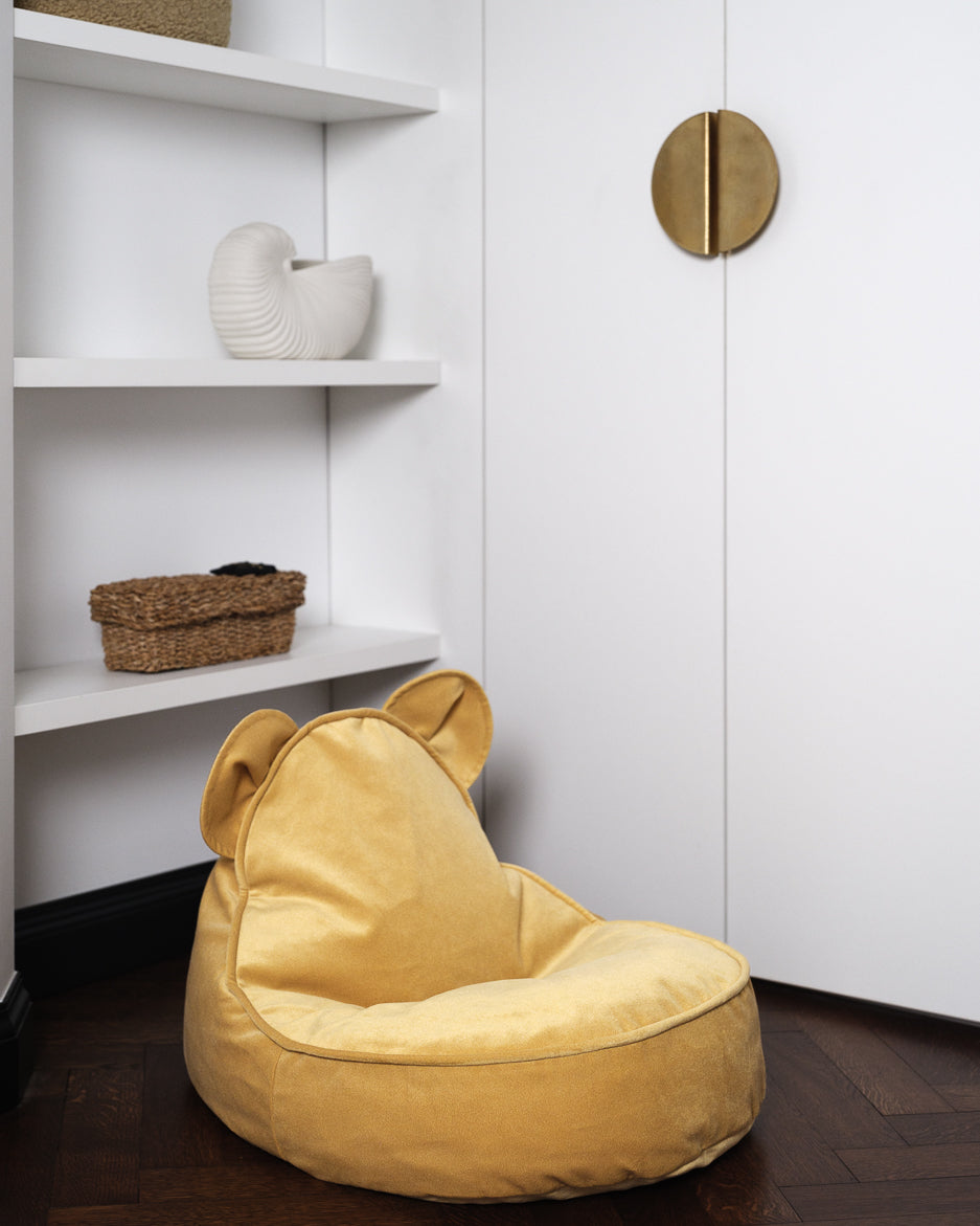 Bear Beanbag, Salted Caramel