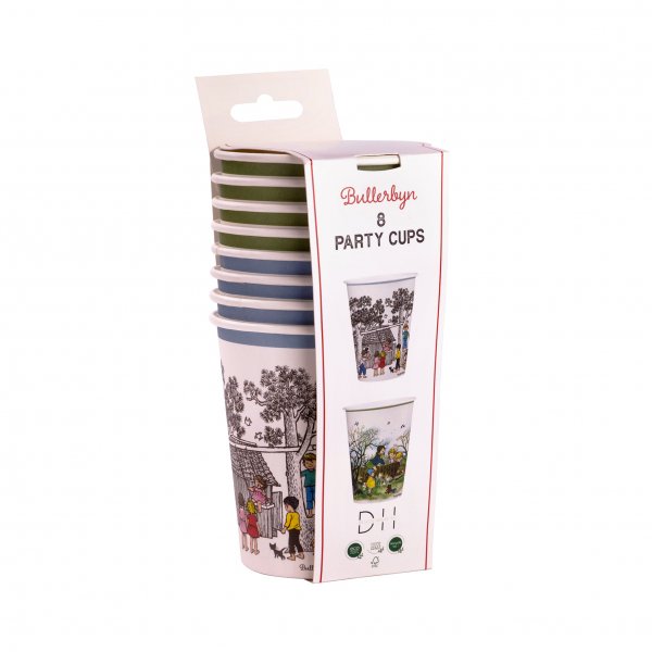 Pappersmuggar - Bullerbyn 8-pack 250ml