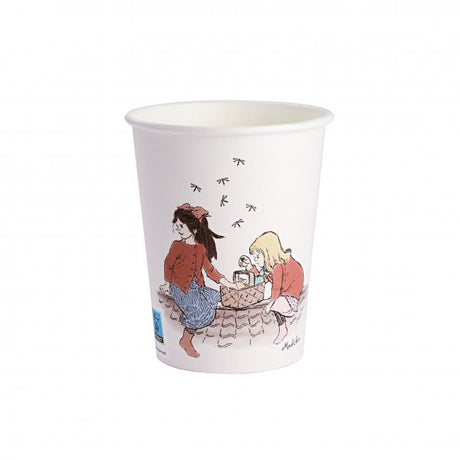 Pappersmugg - Madicken 8-pack 250ml