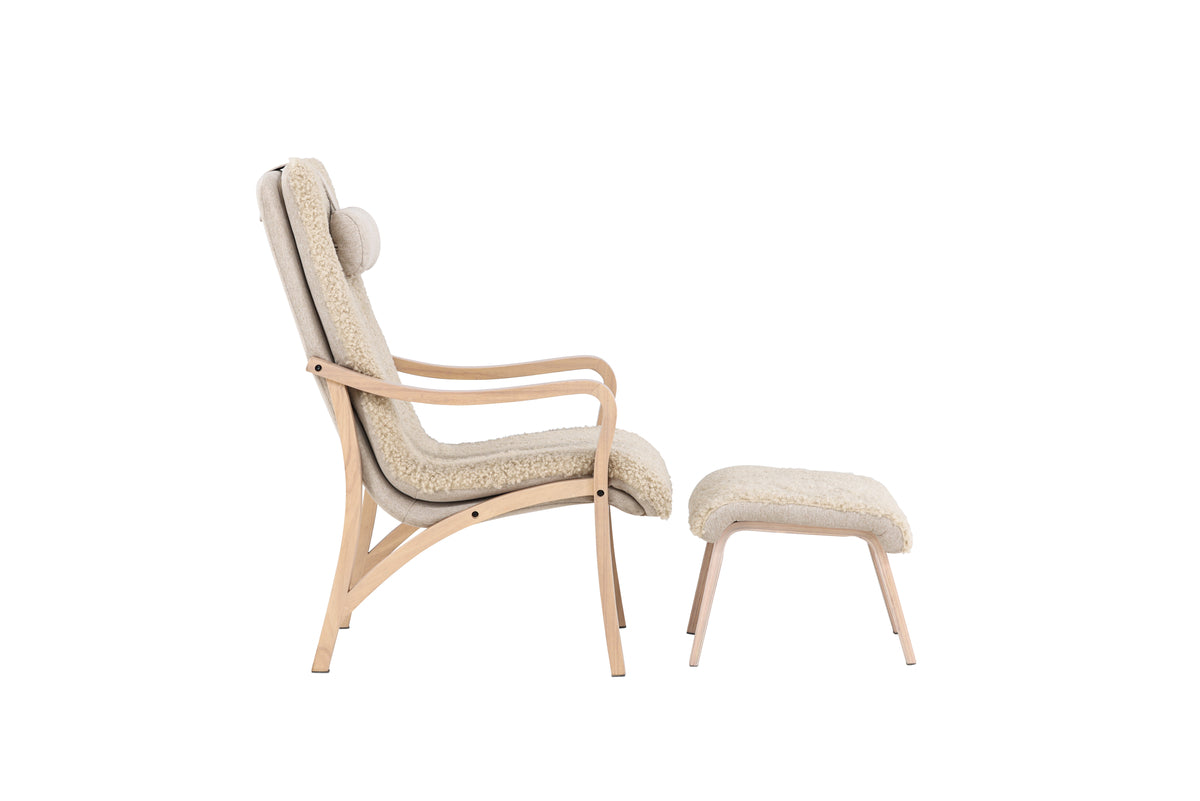 Fårö Loungefåtölj, Beige