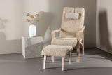 Fårö Loungefåtölj, Beige