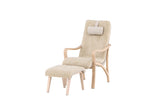 Fårö Loungefåtölj, Beige