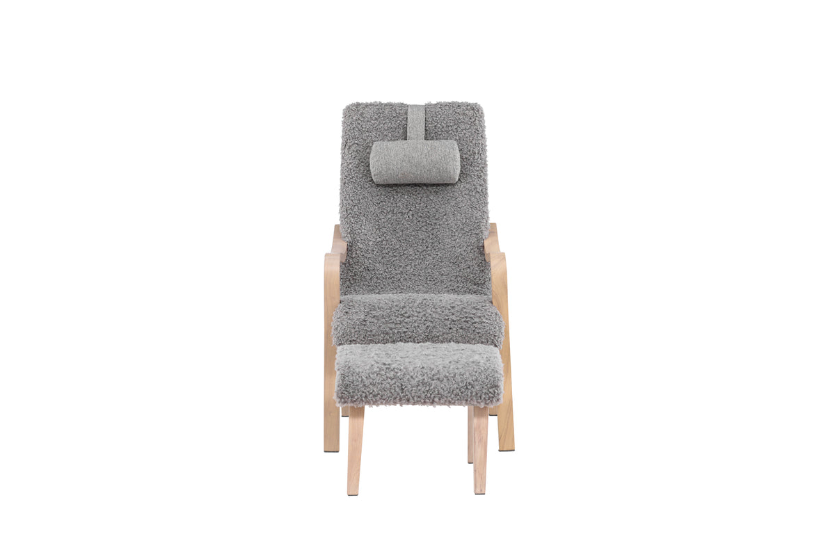 Fårö Loungefåtöljer Ljusgrå