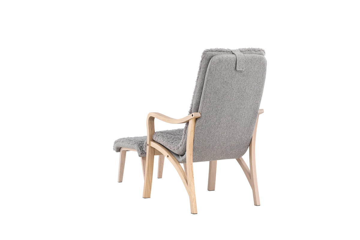 Fårö Loungefåtöljer Ljusgrå