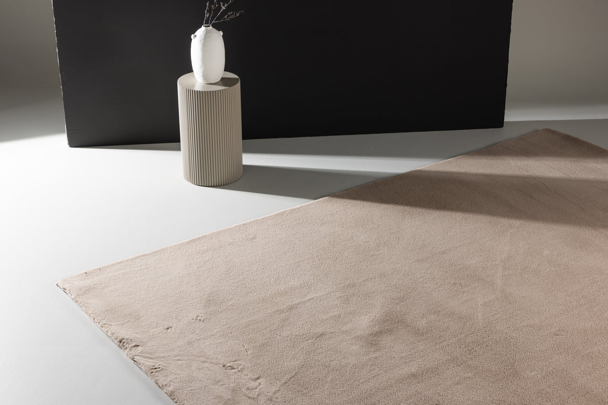Leni Rektangulär matta, Beige