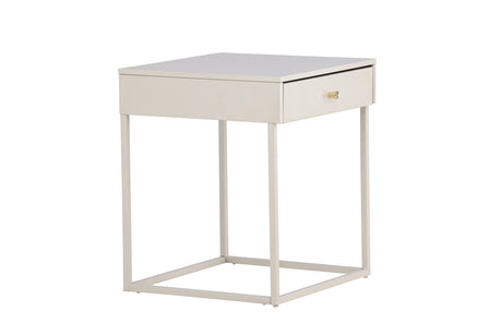 BAKAL Sängbord, 43x41 Beige