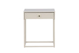 BAKAL Sängbord, 43x41 Beige