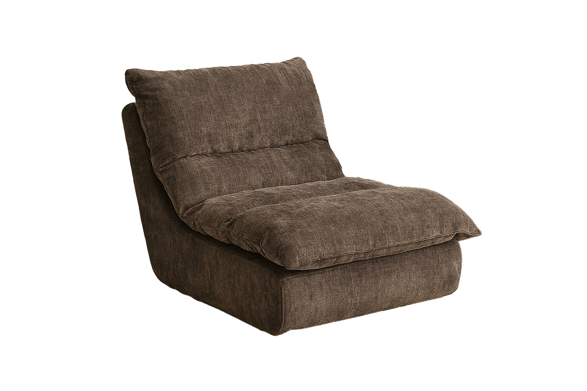 Selar Loungefåtölj Brun