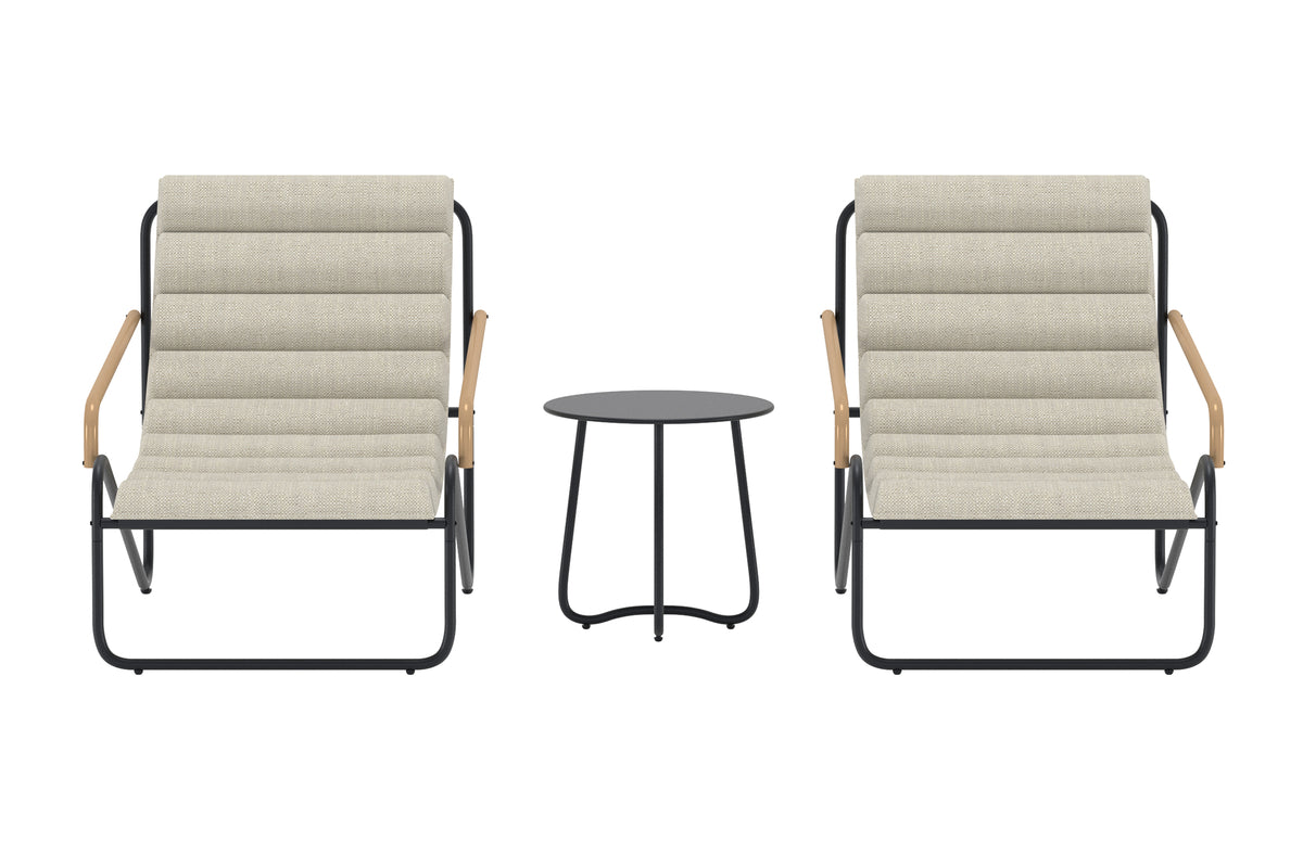 Ithaka Lounge Set Svart