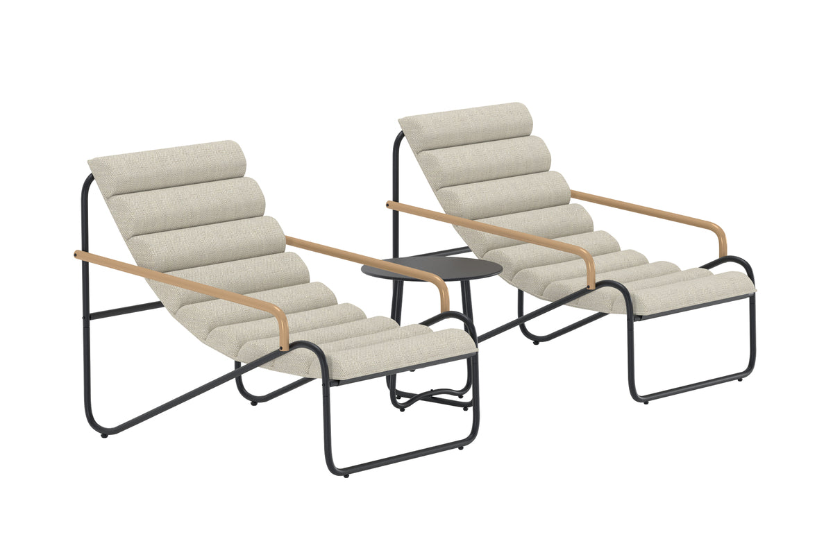 Ithaka Lounge Set Svart