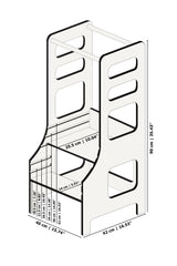 Adjustable height kitchen tower, Natural