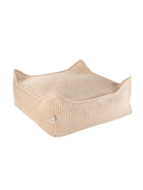 Square Ottoman, Brown Sugar
