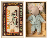 Little brother mouse in matchbox