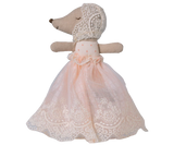 Baby mouse in gown - Powder