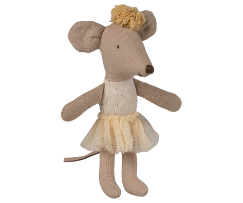 Ballerina mouse, Little sister - Off white