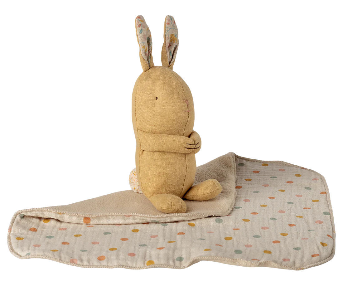 Lullaby friends, Bunny, Mini - Cream yellow