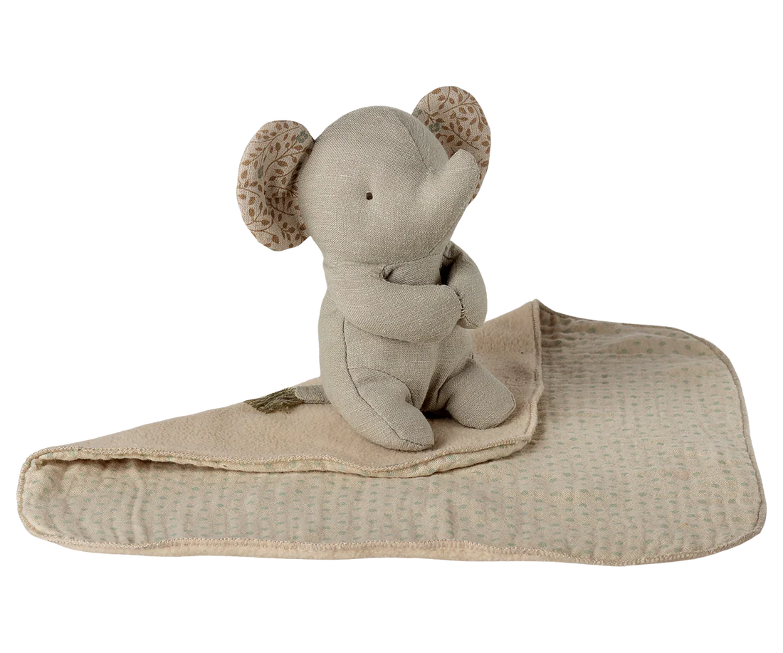 Lullaby friends, Elephant, Mini - Iron grey