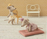 Ballerina mouse, Little sister - Off white