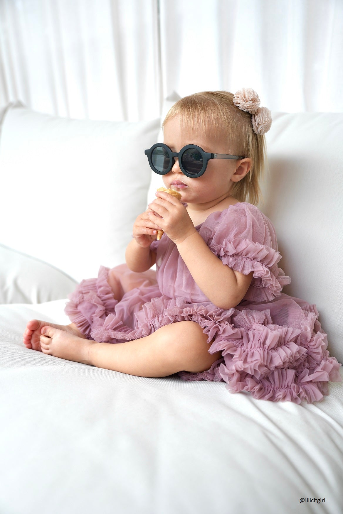 Sunnies Signature round, Black