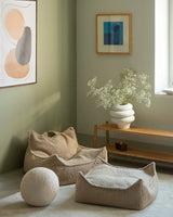 Square Ottoman, Biscuit