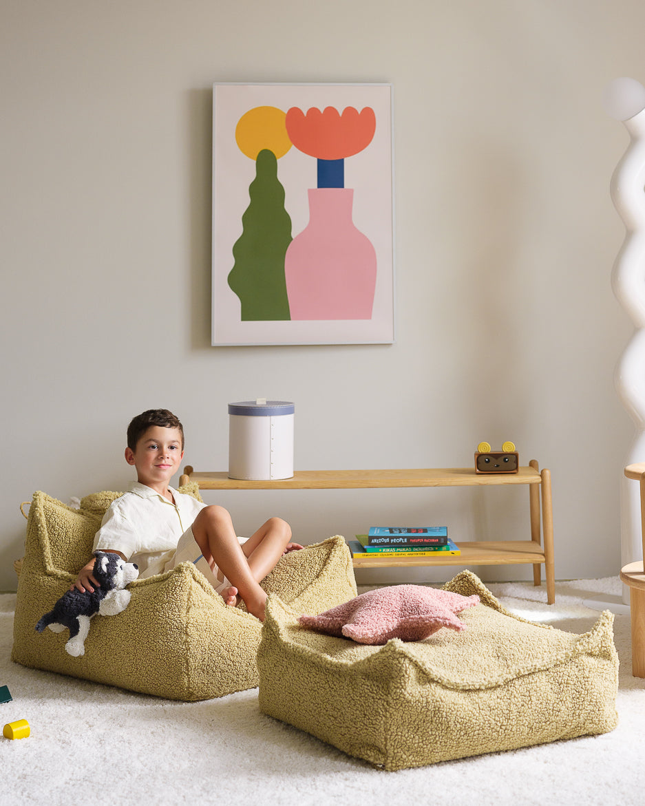 Beanbag Chair, Maycha Green