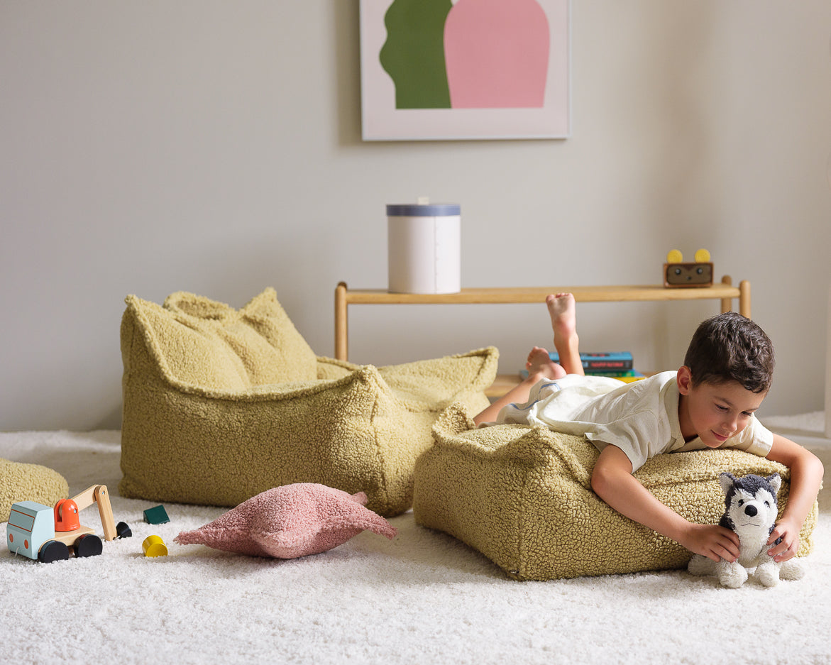 Beanbag Chair, Maycha Green