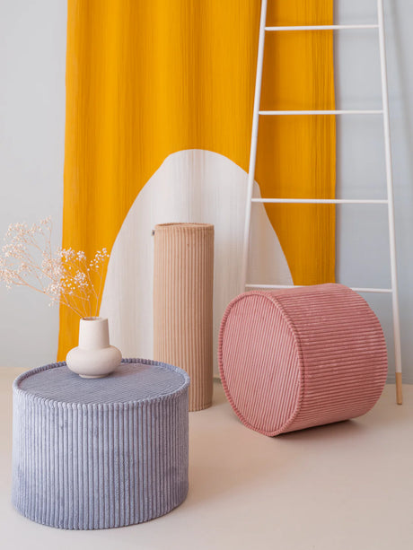 Pouffe, Blueberry Blue