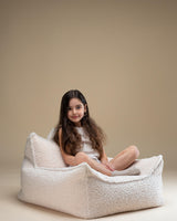 Beanbag Chair, Cream White