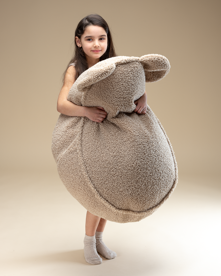 Bear Beanbag, Biscuit