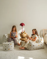 Beanbag Chair, Terrazzo Marble