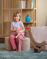 Cloud Pouffe, Brown Sugar