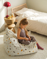 Beanbag Chair, Terrazzo Marble