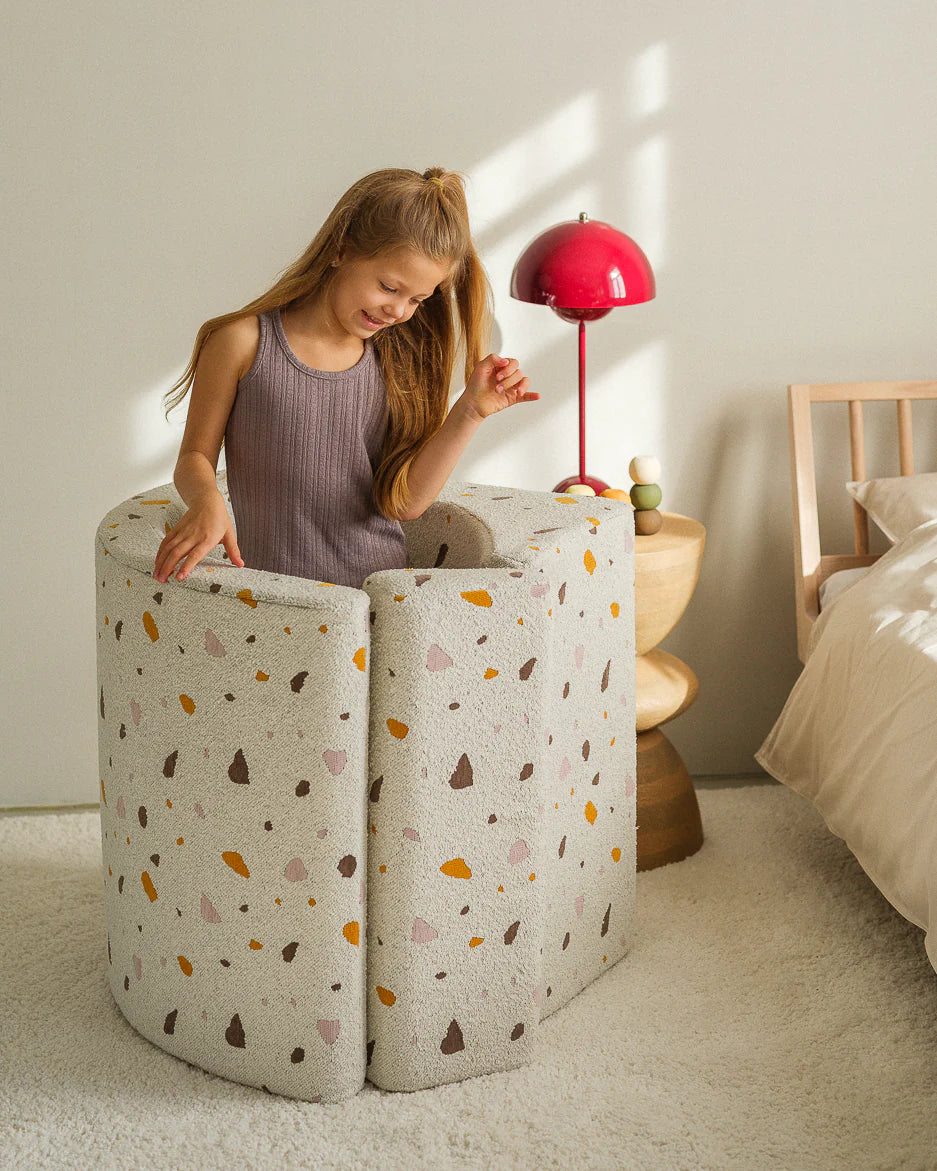Moon Chair Terrazzo, Marble