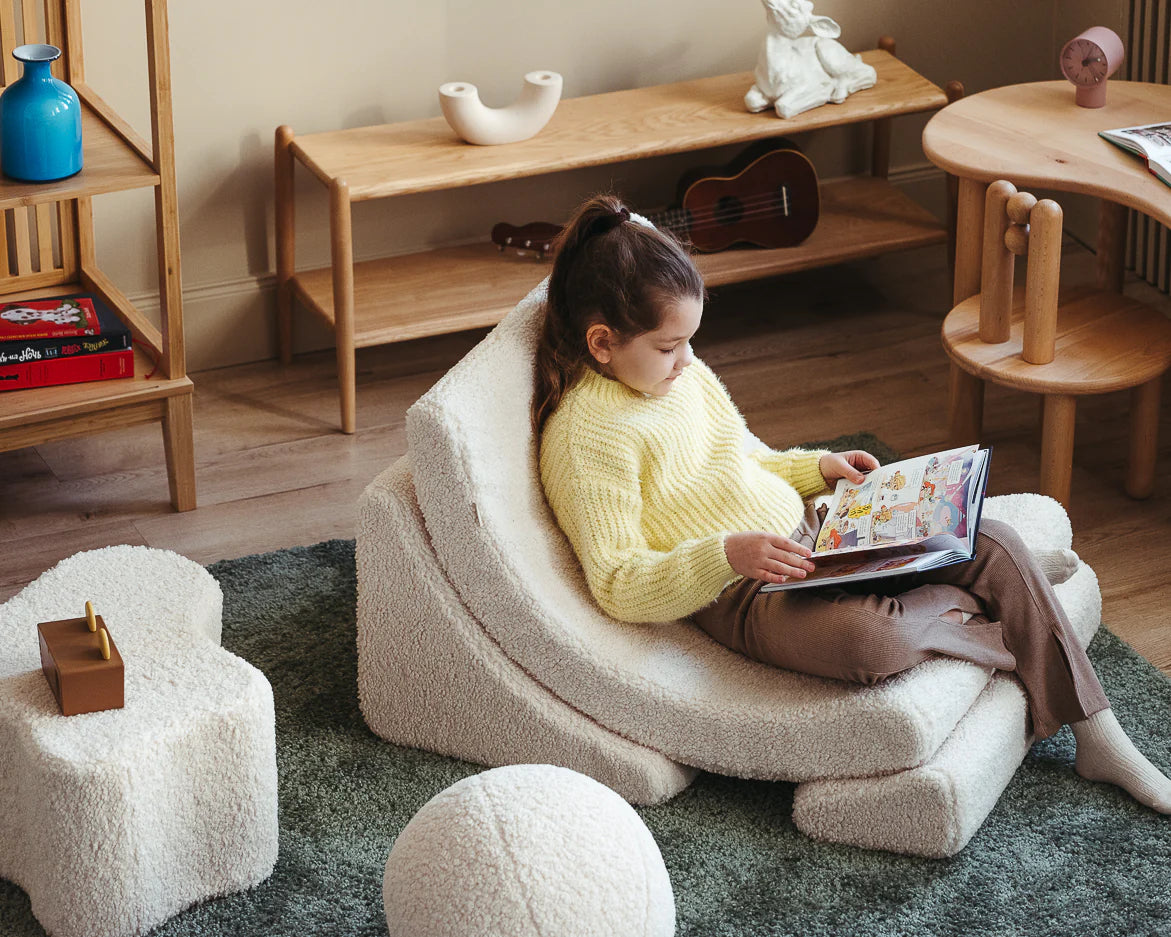 Moon Chair, Cream White