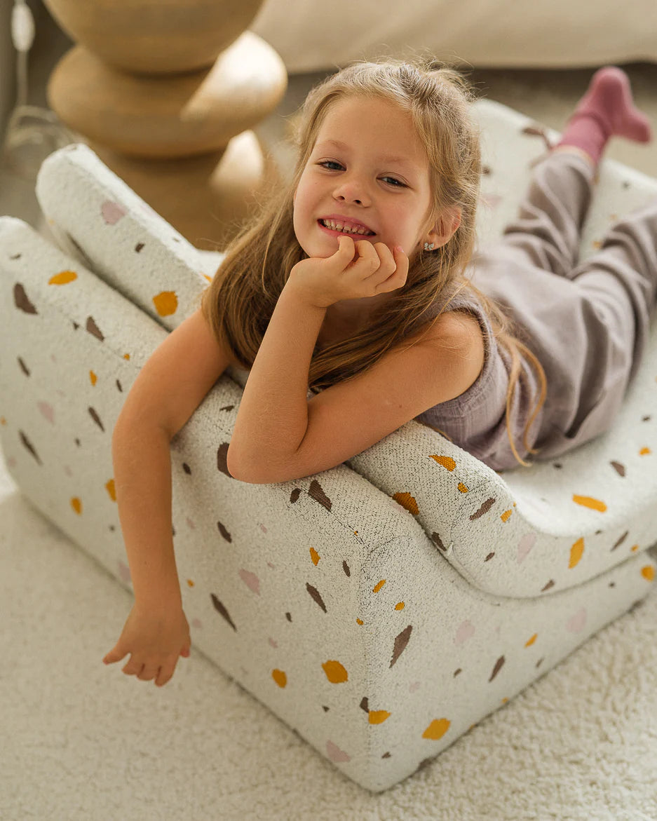 Moon Chair Terrazzo, Marble
