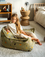 Beanbag Chair, Terrazzo Moss